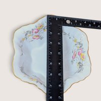 Vintage Porcelain Floral Serving Bowl German Studio