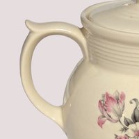 Vintage Enterprise Aluminum Drip-O-Lator Ceramic Coffee Pot