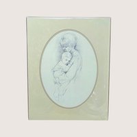 Vintage Sharon Johnson Mother And Child Art Prints