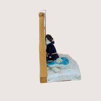 Mid-Century Navajo "Weaver at Loom" Diorama