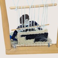 Mid-Century Navajo "Weaver at Loom" Diorama