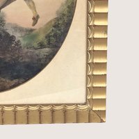 1940s Nicolas Lancret Framed Seesaw & Dropping Hankie Prints