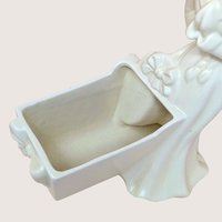Mid-Century Royal Haeger "Mother’s Watch" Figural Cradle Planter