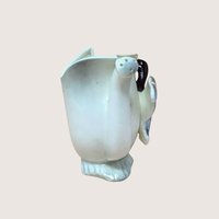 1950s Thames Japan Duck Ceramic Watering Can Figural Vase
