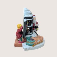 Vintage Midwest of Cannon Falls Santa Music Box