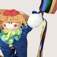 1984 Dakin Plush Clown Hanging