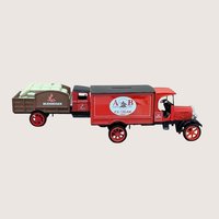 1990s ERTL Anheuser Busch Cast Metal Banks
