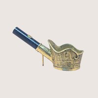 1950 Chinese Brass Silk Iron