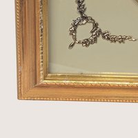 1950s Turner Framed Head of Christ Portrait Print