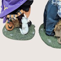 1996 Fabric Mache Halloween Pair