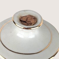 Empty 1970s JP Van Winkle Ceramic Old Commonwealth Coins of Ireland Decanter