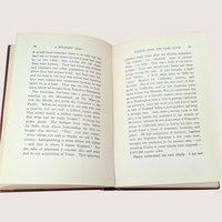 1920 A Straight Deal or The Ancient Grudge by Owen Wister Hardcover Book.