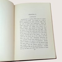 1920 A Straight Deal or The Ancient Grudge by Owen Wister Hardcover Book.