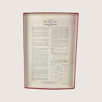 1966 Selchow Righter Scrabble RSVP Three Dimensional Crossword Game 