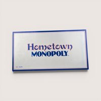 Vintage Hometown Monopoly board game box lid for Saint Paul Minnesota on a plain background