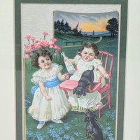 Sasparella Advertising Cards Framed Art Set of 2