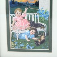 Sasparella Advertising Cards Framed Art Set of 2