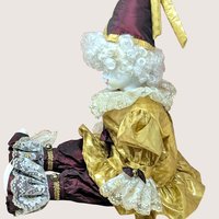 Vintage Goebel Betty Jane Carter Gold Dust Musical Porcelain Doll 