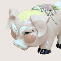 1940s Kay Finch Grumpy Pig California Pottery