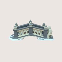 1990s Department 56 Heritage Village Bridges Pair