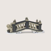 Vintage Department 56 Lionhead Bridge Heritage Village Pair