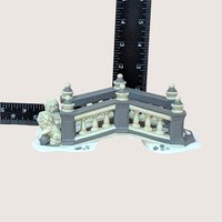 1990s Department 56 Heritage Village Bridges Pair