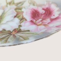 1900s PV Vessra Porcelain Handled Art Nouveau Style Dresser Plate