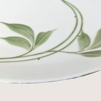 1910s ZS Co Bavaria Porcelain Handled Cake Plate
