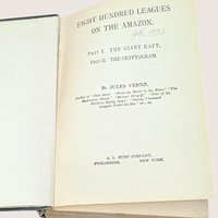 Antique Eight Hundred Leagues on the Amazon by Jules Verne