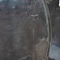 1960s Asian Black Lacquer Mother of Pearl Inlaid Wall Platter