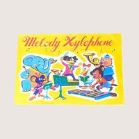 1960s Taiyo Melody Xylophone Toy with Box