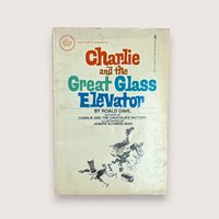 1972 Roald Dahl Charlie and the Great Glass Elevator Paperback Book