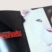 1990 Siegfried and Roy Mirage Souvenier Program Book