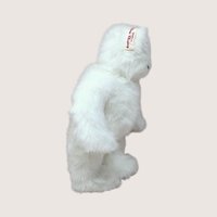 1980s Joan Chesney Jointed White Plush Teddy Bear