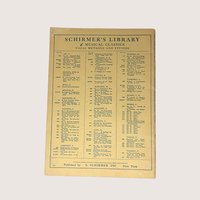 1927 Salvatore Marchesi Vocalises Schirmers Library Music Book