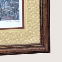 Vintage Randall Raduenz Set on the Wing Signed Numbered Pheasant Print