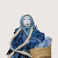 1989 Gretchen Lima Folk Art Doll