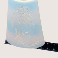 1980s Signed Ceramic Vase Southwestern Pastel Sgraffito Pottery
