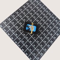 1960s Five Straight Pegboard Strategy Game