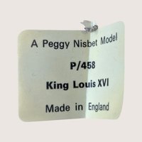 1970s Peggy Nisbet King Louis XVI Doll England Historical Portrait P/458