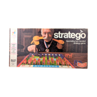 Vintage 1975 Stratego Board Game, Milton Bradley, Complete, Classic Strategy Game, Two-Player Battle Game