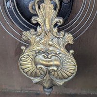 Antique Waterbury Tampa Gingerbread Clock Non Working Carved Wood Clock