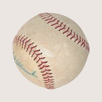 1970s Wilson Leather Ted Uhlaender Signed MN Twins Baseball