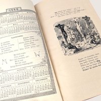 1883 Christlig Chronika Kalender E Aug Skogsbergh Swedish Hardcover Book