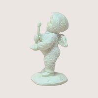 1990s Dept 56 Snowbabies Pewter Miniature Figurine Set