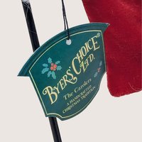 1999 Byers Choice Red Victorian Santa Caroler Figure