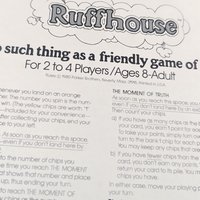 1980 Parker Brothers Ruffhouse Board Game