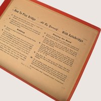 1959 Auto Bridge Solitaire Game