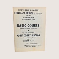 1959 Auto Bridge Solitaire Game