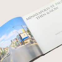 2001 Minneapolis St Paul Then and Now Hardcover Hanje Richards Book